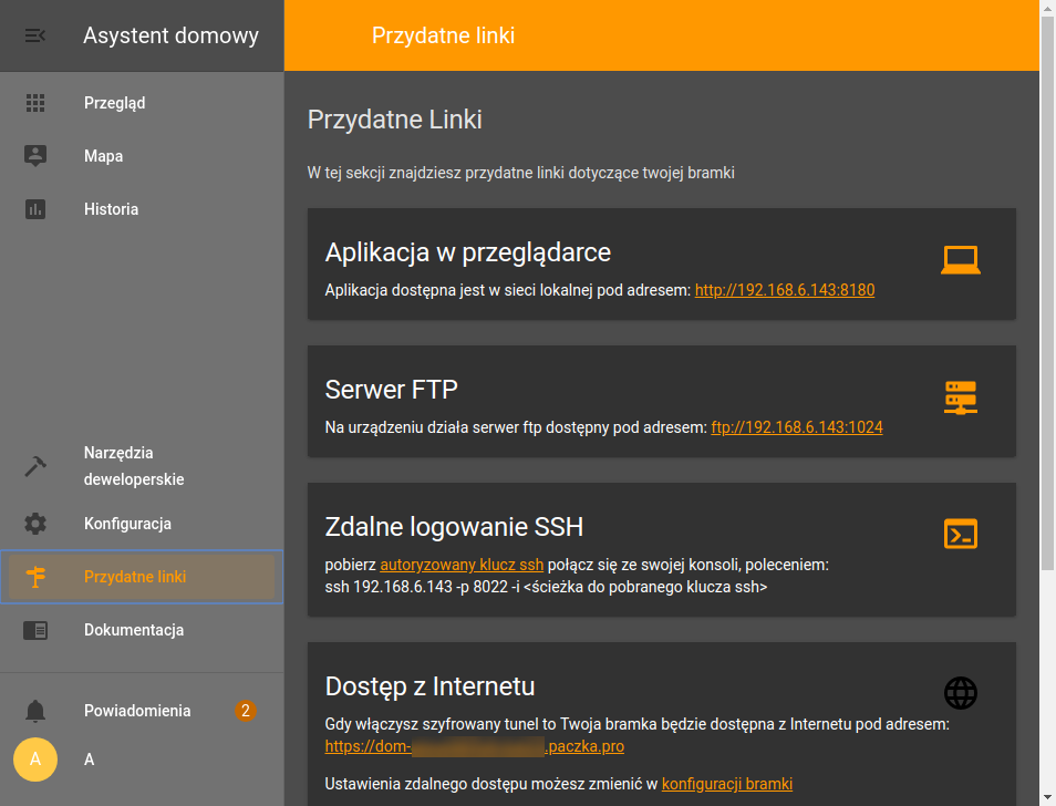 AIS dom przydatne linki