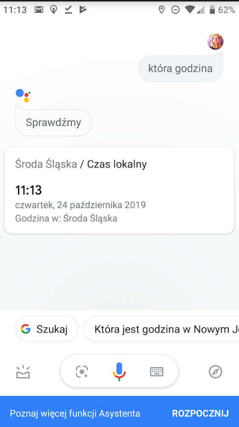 Konfiguracja Google Home